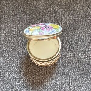 Falcon China Floral Decorative Trinket Box